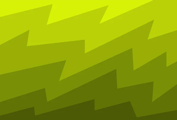 Simple Background Gradient Yellow Zigzag Pattern — Stock vektor
