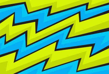 Eğimli renk zigzag desenli basit arkaplan