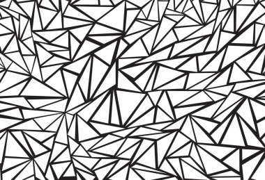 Düzensiz üçgen desenli basit geometrik arkaplan