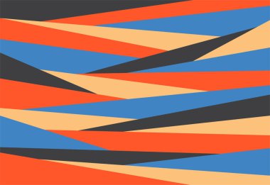 Soyut renkli çizgi desenli basit bir arkaplan. İç duvar kağıdı 