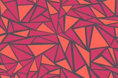 Düzensiz üçgen desenli basit geometrik arkaplan