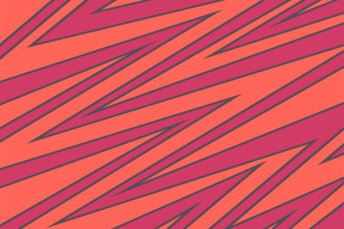 Renkli zigzag çizgisi desenli soyut arkaplan 