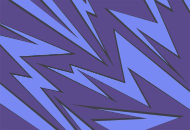 Dikenli ve zikzak çizgisi desenli soyut arkaplan 