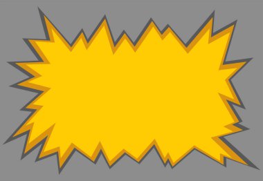 Gradyan patlama şablonu ve bazı kopyalama alanı olan soyut arkaplan