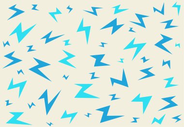 Kusursuz şirin zikzak desenli basit arkaplan