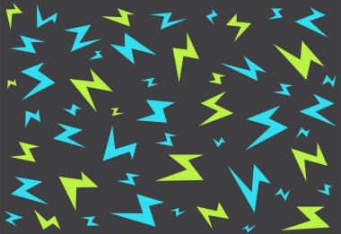 Kusursuz şirin zikzak desenli basit arkaplan