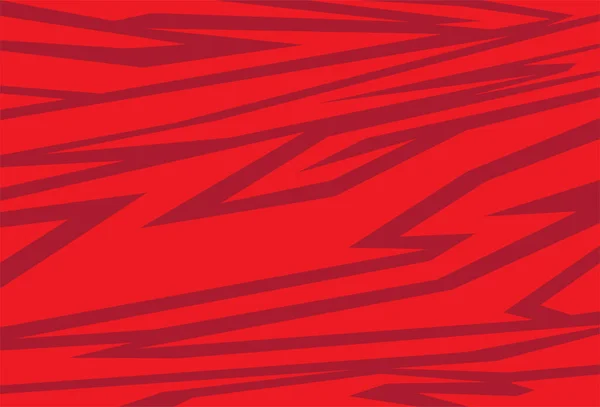 Абстрактный Фон Красной Резкой Зигзагообразной Линией — стоковый вектор