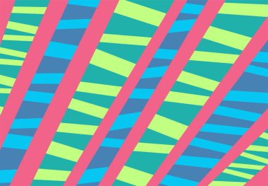 Abstract background with striped line pattern and with retro color theme