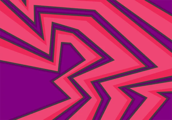 Simple Background Gradient Polygonal Zigzag Pattern — Stock vektor