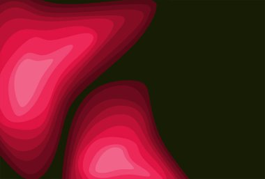 Abstract background with pink gradient circle pattern and some copy space area