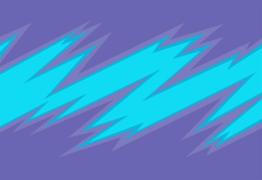 Dikenli ve pürüzlü zikzak çizgisi desenli soyut arkaplan ve bazı kopyalama alanı