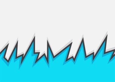 Gradyan çıkıntıları ve pürüzlü zigzag çizgisi deseni ve bazı kopyalama alanı olan soyut arkaplan