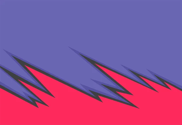 Abstrakter Hintergrund Mit Gradientenspitzen Und Gezacktem Zickzack Linienmuster Und Etwas — Stockvektor
