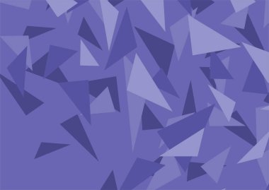 Simple background with irregular purple triangle pattern