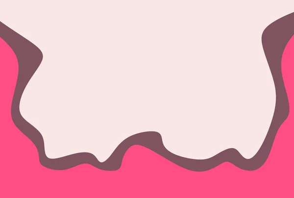 Simple Background Gradient Pink Waving Lines Pattern Some Copy Space — Stock vektor