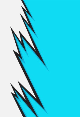 Gradyan çıkıntıları ve pürüzlü zigzag çizgisi deseni ve bazı kopyalama alanı olan soyut arkaplan