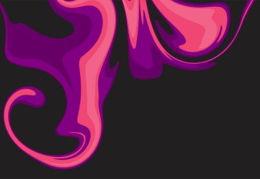 Gradyan yağlı boya deseni ve bazı kopyalama alanı olan soyut arkaplan