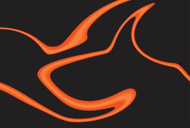 Turuncu gradyan yağlı boya desenli soyut arkaplan ve bazı kopyalama alanı