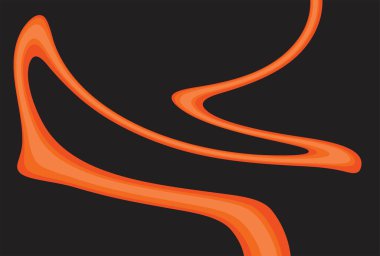 Turuncu gradyan yağlı boya desenli soyut arkaplan ve bazı kopyalama alanı