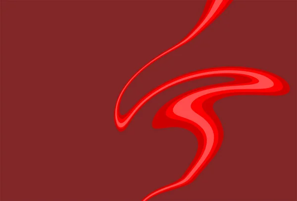 Fond Abstrait Avec Motif Lignes Peinture Huile Rouge Une Zone — Image vectorielle