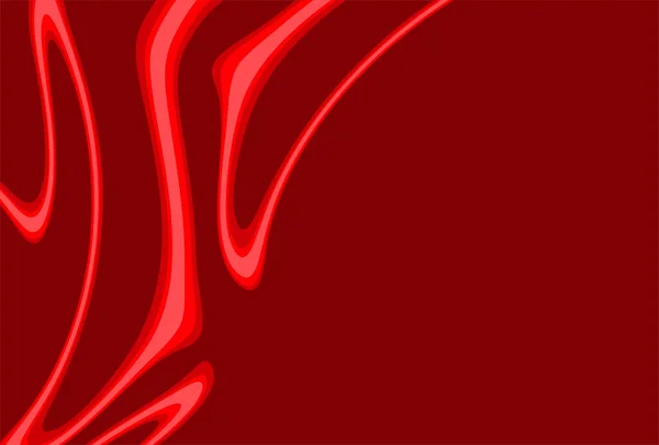 Fondo Abstracto Con Patrón Líneas Pintura Óleo Rojo Poco Espacio — Vector de stock