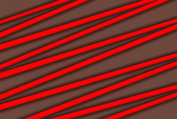 Minimalistische Achtergrond Met Rood Verloop Abstracte Lijn Patroon — Stockvector
