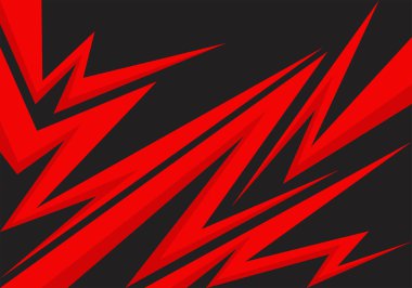 Dikenli ve zikzak çizgisi desenli soyut arkaplan ve bazı kopyalama alanı