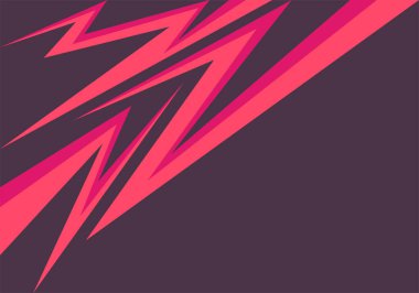 Dikenli ve pürüzlü zikzak çizgisi desenli soyut arkaplan ve bazı kopyalama alanı