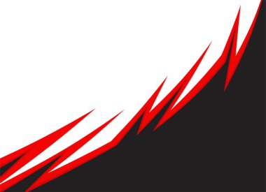 Dikenli ve zikzak çizgisi desenli soyut arkaplan ve bazı kopyalama alanı