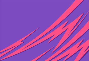 Dikenli ve zikzak çizgisi desenli soyut arkaplan ve bazı kopyalama alanı