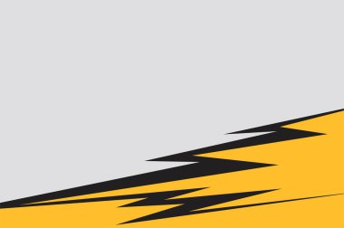 Dikenli ve zikzak çizgisi desenli soyut arkaplan ve bazı kopyalama alanı