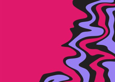 Gradyan yağlı boya desenli soyut arkaplan 