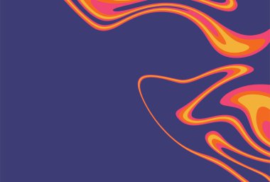 Gradyan yağlı boya deseni ve bazı kopyalama alanı olan soyut arkaplan