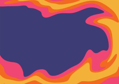 Gradyan yağlı boya deseni ve bazı kopyalama alanı olan soyut arkaplan