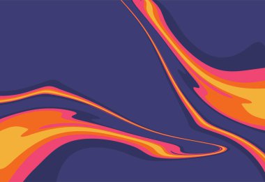 Gradyan yağlı boya deseni ve bazı kopyalama alanı olan soyut arkaplan