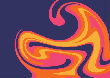 Gradyan yağlı boya desenli soyut arkaplan