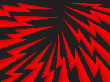 Keskin ve zigzag çizgili soyut arkaplan