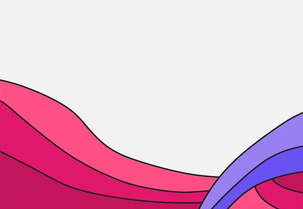 Fond Abstrait Avec Dégradé Motif Lignes Ondulation Colorées Une Certaine — Image vectorielle