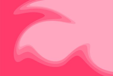 Pembe eğimli dalga çizgileri desenli basit arkaplan ve bazı kopyalama alanı