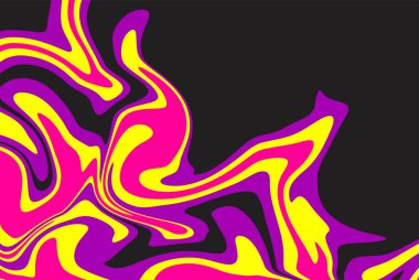 Gradyan yağlı boya desenli soyut arkaplan ve bazı kopyalama alanı ile