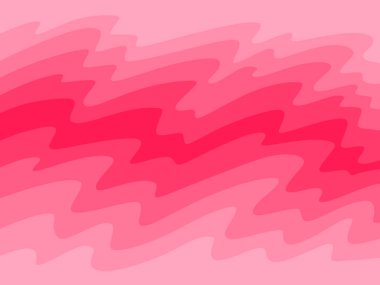 Pembe eğimli dalga çizgileri desenli basit arkaplan