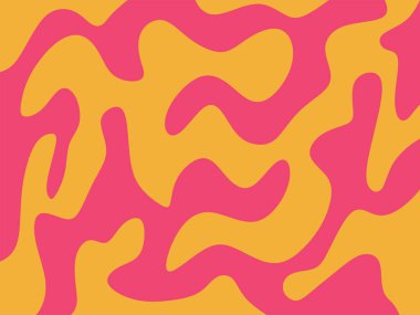 Eğimli dalga çizgileri desenli basit arkaplan