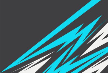 Keskin ve zigzag çizgi desenli soyut arkaplan ve bazı kopyalama alanı ile