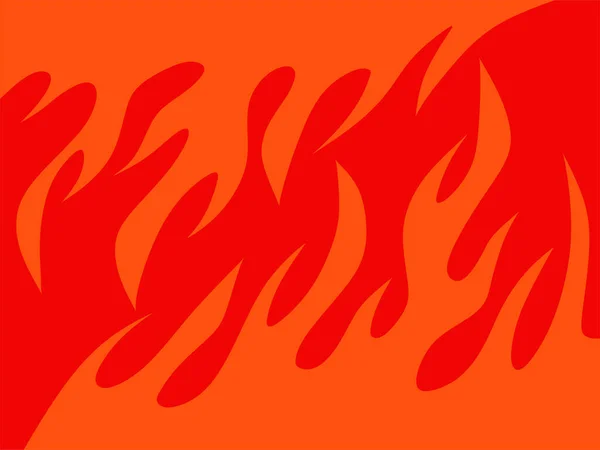Fond Simple Avec Motif Flamme — Image vectorielle