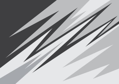 Eğim ve renkli zikzak desenli basit arkaplan