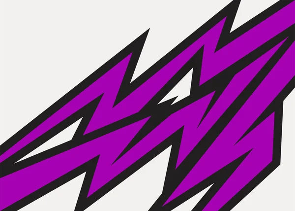 Fond Abstrait Avec Motif Ligne Nette Zigzag — Image vectorielle