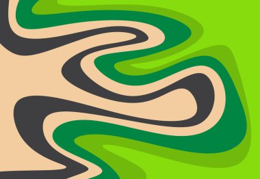 Eğimli dalgalı çizgi desenli basit arkaplan