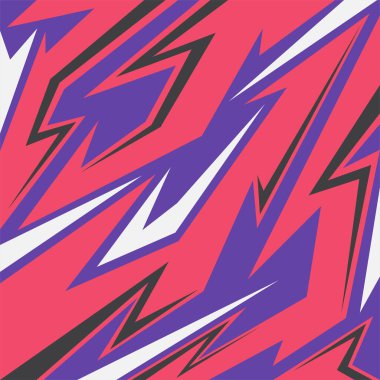 Keskin ve zigzag desenli soyut arkaplan