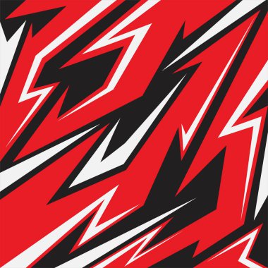 Keskin ve zigzag desenli soyut arkaplan