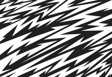 Sivri uçlu zigzag desenli soyut arkaplan